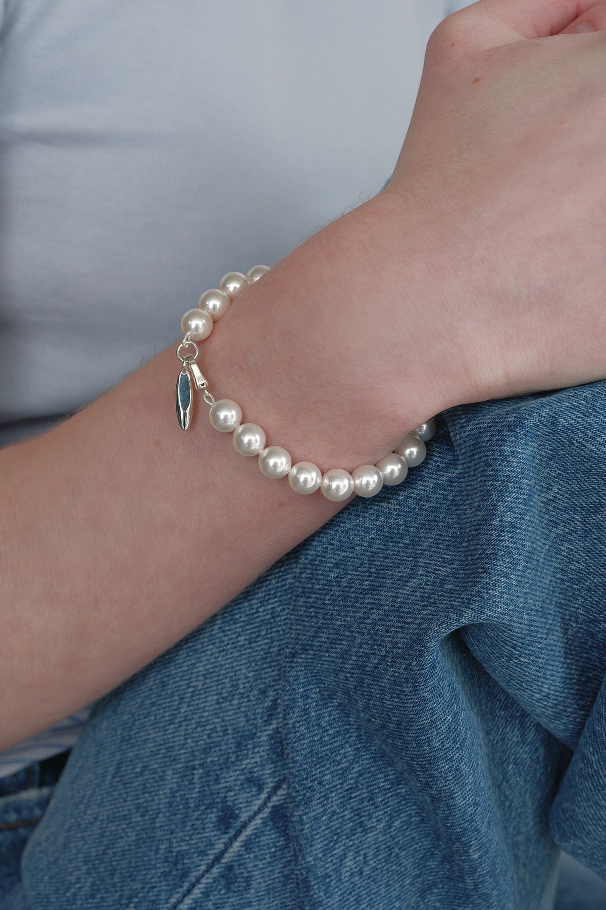 (MONDAY EDITION)
 EVERYDAY PEARL BRACELET - 8MM