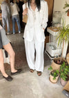 ( 3 COLOURS ) LINEN COTTON COMFY PANTS