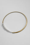 (MONDAY EDITION) SPINY PEARL WIRE CHOKER