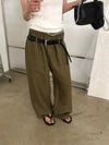 ( 3 COLOURS ) LINEN COTTON COMFY PANTS