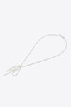 (MONDAY EDITION) PEARL BOW NECKLACE