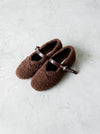 ( WHITE / BROWN ) BEAR BEAR MARYJANE FLAT ( PRE ORDER )