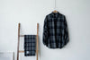 GREY CHECKERED SHIRT / SCARF *LAST ONE*
