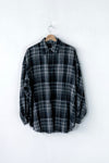 GREY CHECKERED SHIRT / SCARF *LAST ONE*