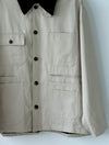 ( IVORY / NAVY ) POCKET WORKER JACKET *BEST BUY*