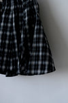 BLACK CHECKERED FLAIR SKIRT *LAST 3*