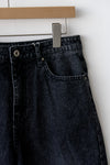 WASHED BLACK CORDUROY 5" SHORTS *LAST ONE*