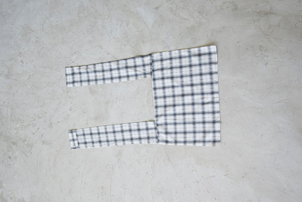CHECKERED TOTE WRAP
