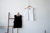 ( WHITE / BLACK ) STUDDED TANK *LAST 2*