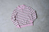 BUBBLE GUM PINK STRIPED POLO *LAST ONE*