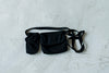 ( BLACK /  IVORY ) RAYON BELT BAG *LAST 2*