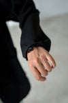 BLACK EXTRA THIN COTTON BLAZER *LAST 2*
