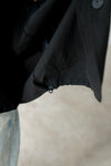 BLACK EXTRA THIN COTTON BLAZER *LAST 2*