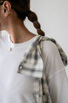 CHECKERED TOTE WRAP