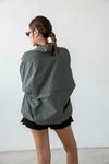 ( OLIVE / BLACK ) VELVET SKIRT SHORTS *BEST BUY*