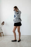 ( OLIVE / BLACK ) VELVET SKIRT SHORTS *BEST BUY*
