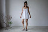 WHITE CROCHET SUMMER DRESS