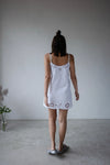 WHITE CROCHET SUMMER DRESS