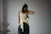 ( 3 COLOURS ) BUTTON WRAP VEST
