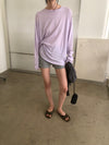 ( 7 COLOURS ) EXTRA THIN SUMMER COTTON LONG SLEEVE