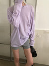 ( 7 COLOURS ) EXTRA THIN SUMMER COTTON LONG SLEEVE
