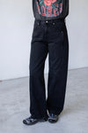BLACK DAILY STRAIGHT LEG JEANS *LAST 2*