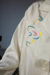 YELLOW EMBROIDERED DRAGON SATIN SHIRT ✨BEST BUY✨ *LAST 2*