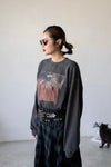 AKIRA WASHED CHARCOAL SWEATSHIRT *LAST ONE*