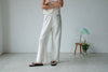 ( NAVY / IVORY ) EXTRA COMFY SATIN FLARE PANTS 🌟BEST BUY🌟 *LAST 2*