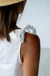 WHITE BOW KNOT VEST *LAST ONE*