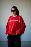 RED UNWILLING TO SPEAK SWEATSHIRT *LAST 2*