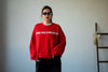 RED UNWILLING TO SPEAK SWEATSHIRT *LAST 2*
