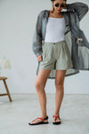 ( ASH  / BLACK ) EASY SHORTS *LAST ONE*