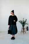 CHARCOAL BALLOON SKIRT *LAST ONE*