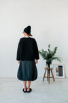 CHARCOAL BALLOON SKIRT *LAST ONE*