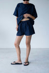 INDIGO SOFT DENIM COMFY SET