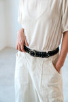 BLACK BEADED BELT *LAST ONE*