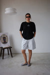 ( BLACK / WHITE ) EXTRA SOFT NO INSPIRATION TEE