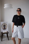 ( BLACK / WHITE ) EXTRA SOFT NO INSPIRATION TEE