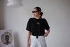 ( BLACK / WHITE ) EXTRA SOFT NO INSPIRATION TEE