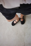 ( SILVER / BLACK ) TABI MARYJANE ( PRE ORDER )