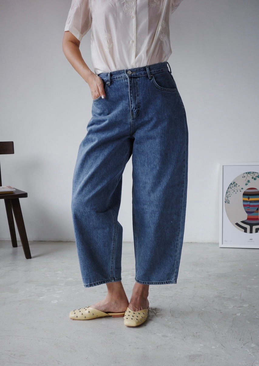 BLUE MUM JEANS ✨BEST FOR PETITE✨ *LAST ONE*