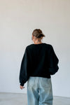 ( BLACK / OAT ) HONEY SWEATSHIRT