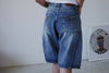 BLUE DOUBLE POCKET DENIM CULOTTE *LAST ONE*