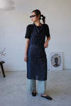 NAVY CHIFFON WRAP *LAST ONE*