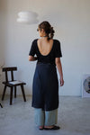 NAVY CHIFFON WRAP *LAST ONE*