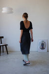 NAVY CHIFFON WRAP *LAST ONE*