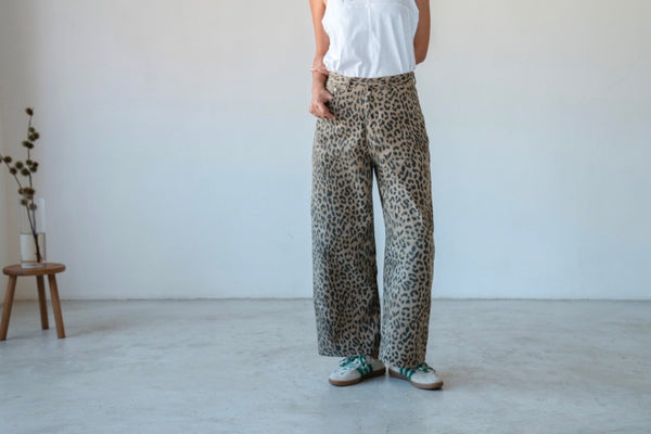 ASH LEOPARD JEANS ( PRE ORDER )