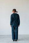 INDIGO WRAP DENIM SHIRT *LAST ONE*