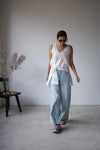 LIGHT WASHED SOFT DENIM